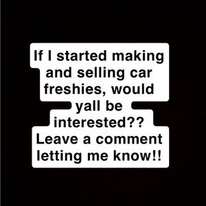 Car Freshies Interest Inquiry